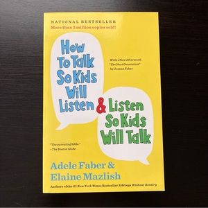 NWT How to Talk so Kids Will Listen Book